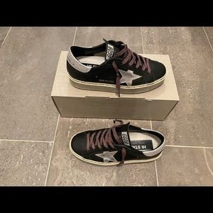 Golden Goose Hi Star Platform Sneakers. Size 37